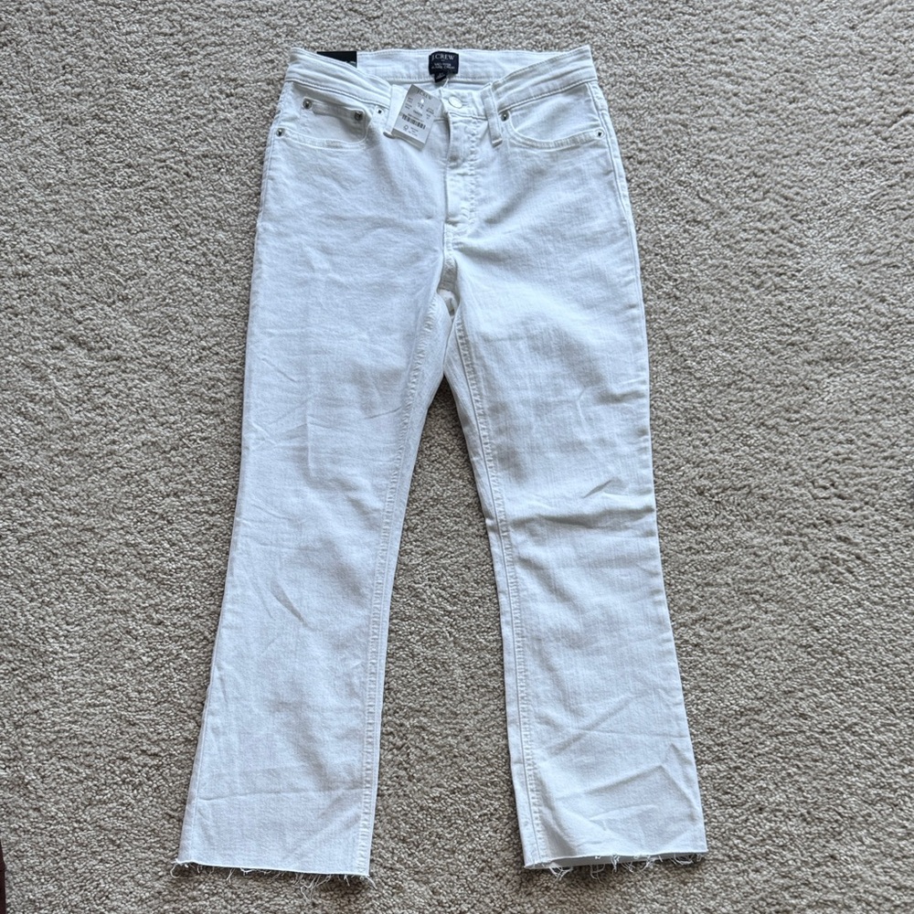 J Crew White Jeans